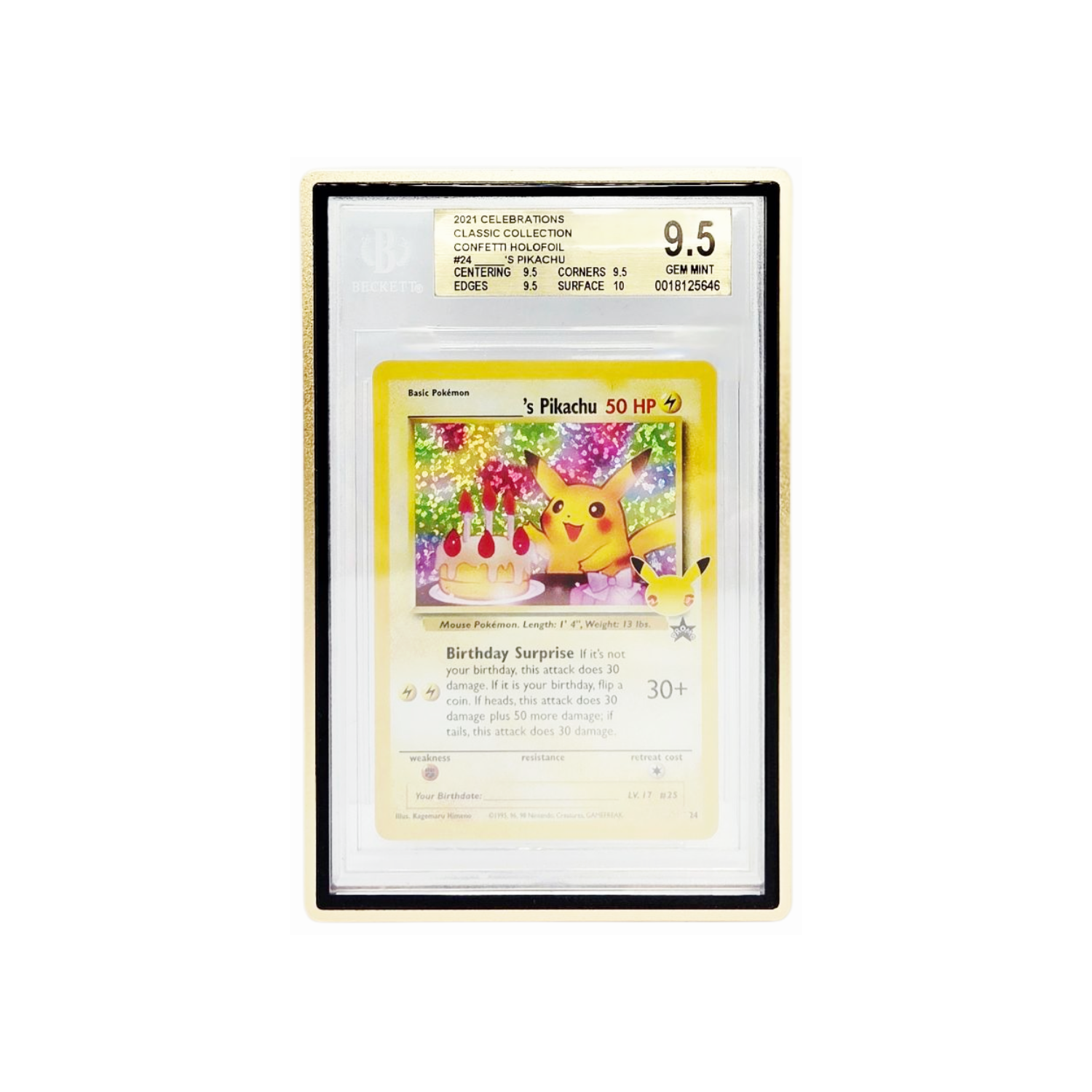 STANDARD BGS - GOLD
